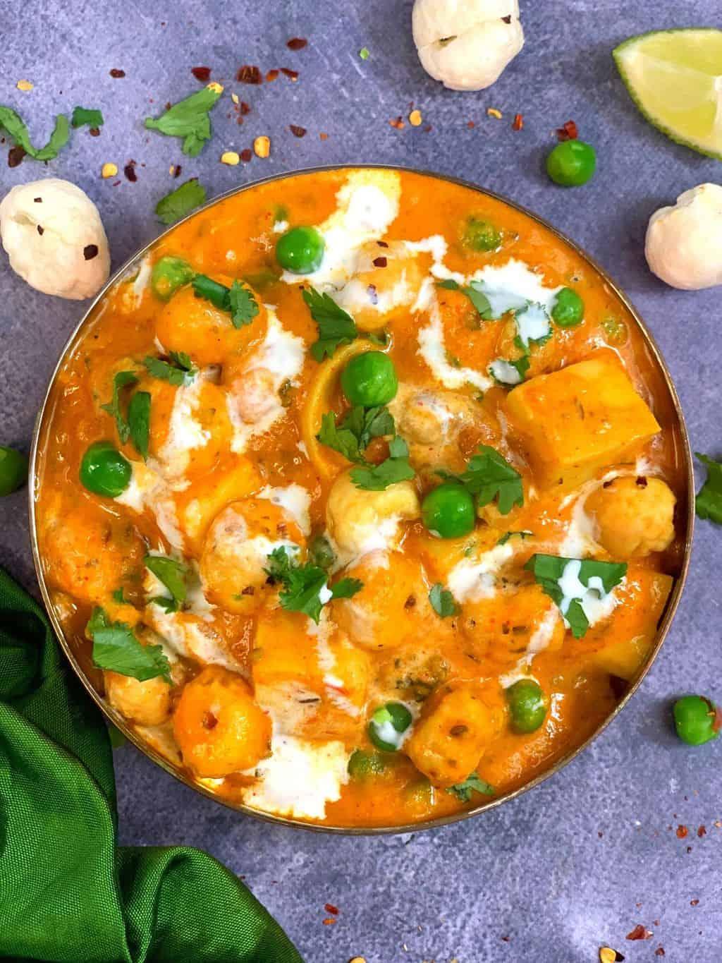 Makhana Paneer