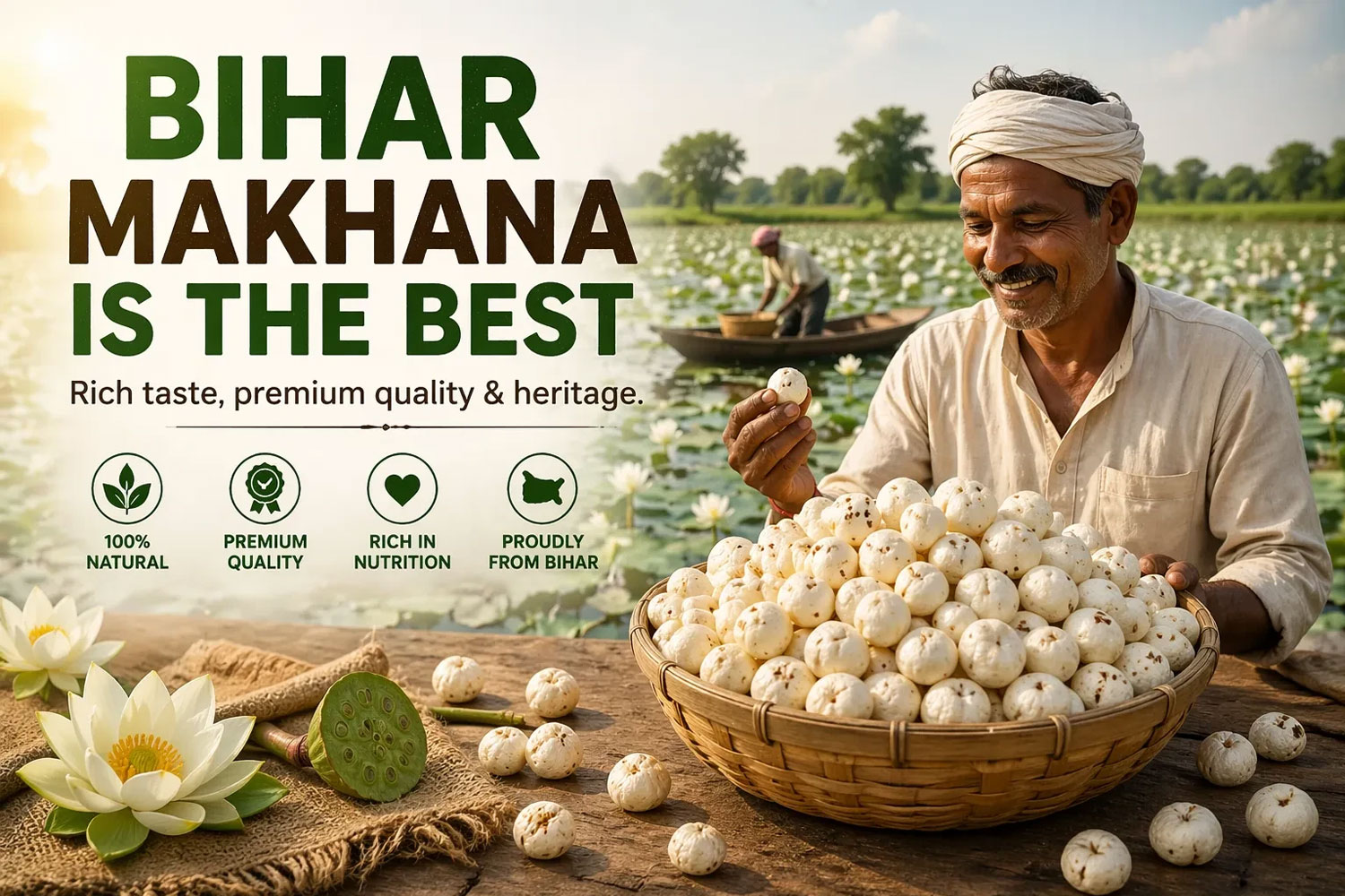 Why Bihar Makhana Is Famous